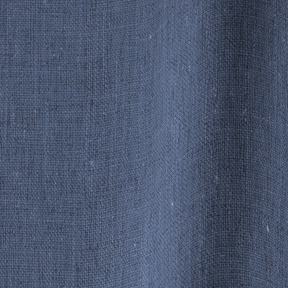 Vadain Droomtijd gordijn - denimblauw met driedubbele plooi