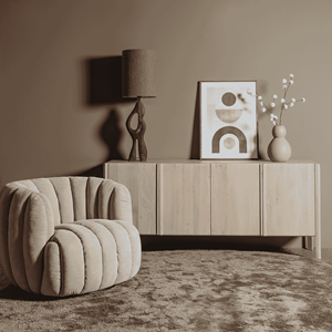 Tower Living Dressoir Amalfi Eiken, 200cm - Whitewash