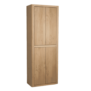 Tower Living Opbergkast Tenna Mangohout, 220 x 80cm - Naturel