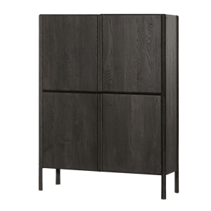 Tower Living Opbergkast Amalfi Eiken, 160 x 120cm - Basalt