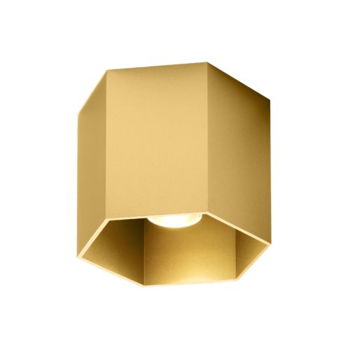 Wever & Ducre Wever Ducre Hexo 1.0 LED Opbouwspot - Goud