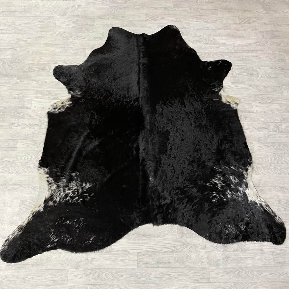 Lederstore Koeienhuid zwart wit 225x210cm