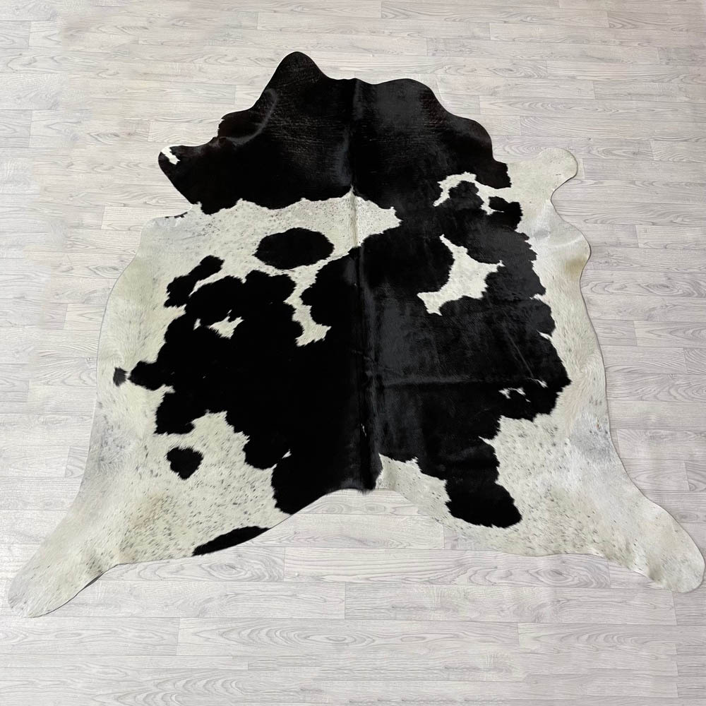 Lederstore Koeienhuid zwart wit 200x210cm