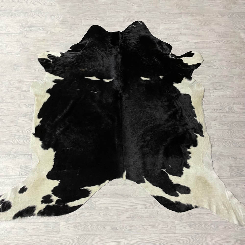 Lederstore Koeienhuid zwart wit 230x225cm