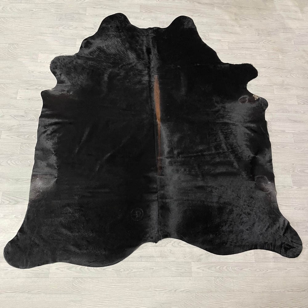 Lederstore Koeienhuid bruin zwart wit 235x220cm XXL