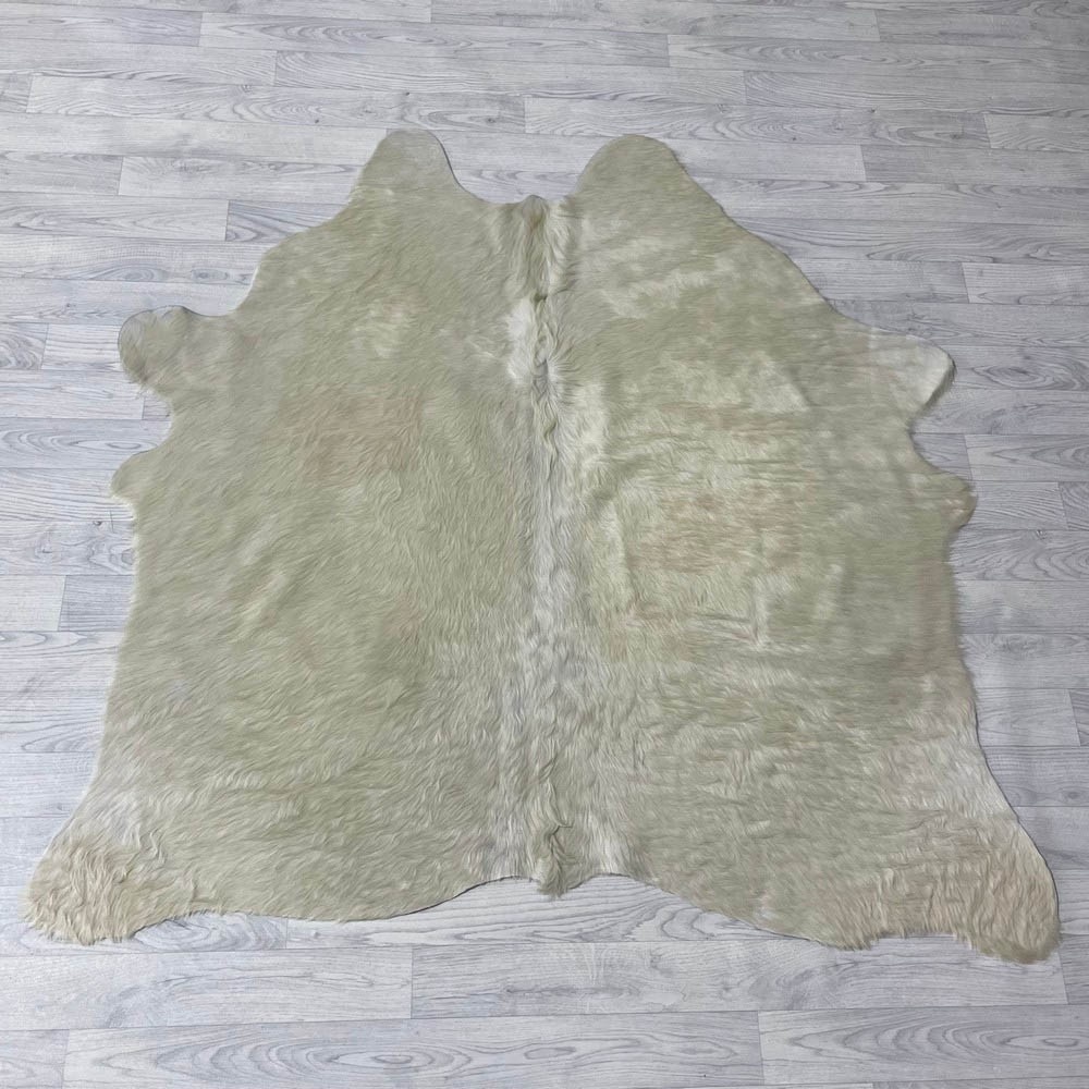 Lederstore Koeienhuid creme 160x160cm S