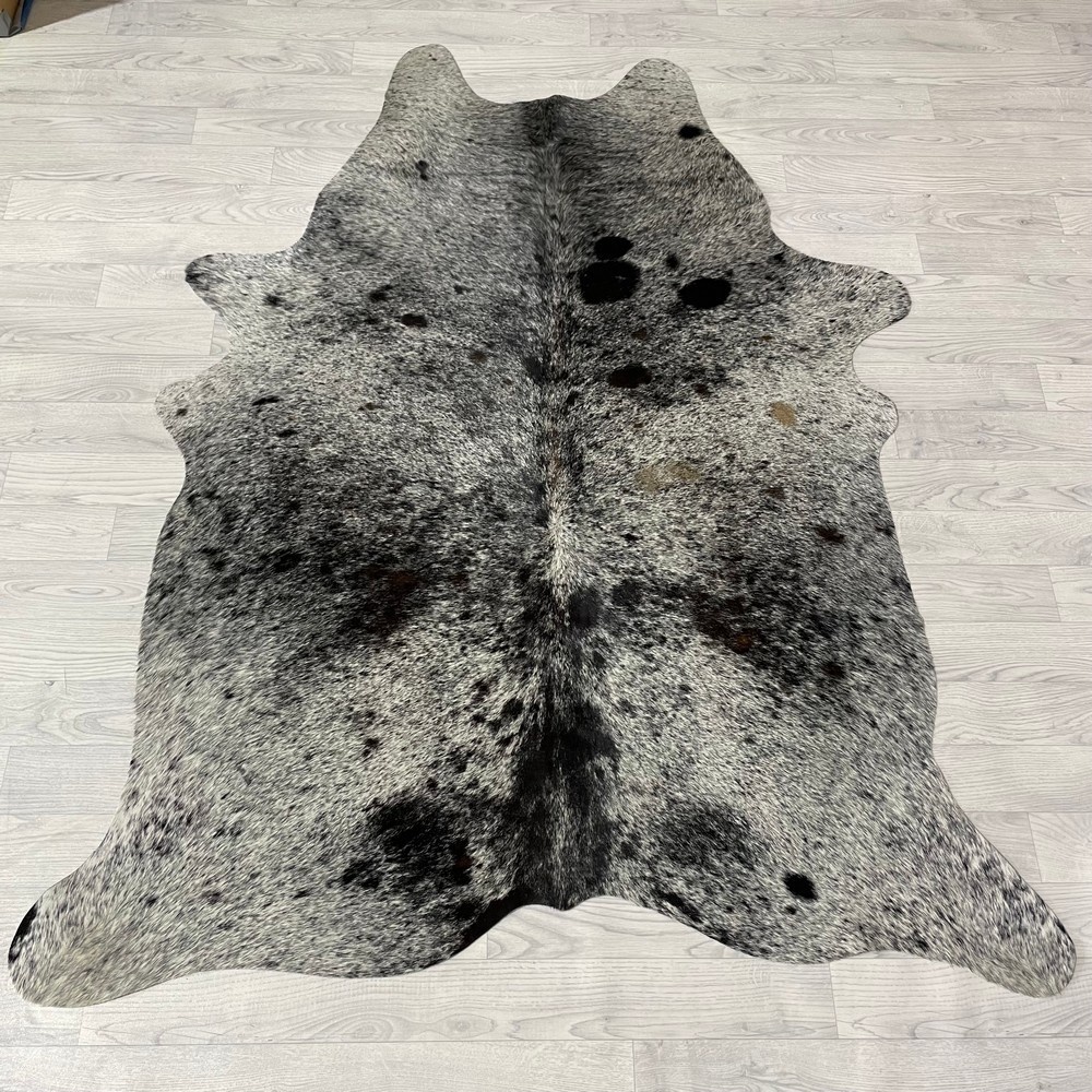 Lederstore Koeienhuid zwart wit bruin SP 180x145cm S