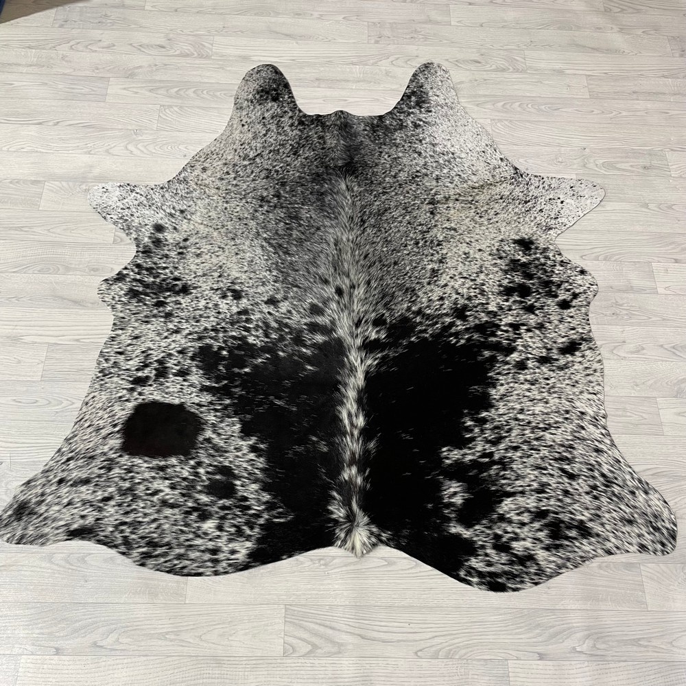 Lederstore Koeienhuid zwart wit bruin SP 160x150cm S