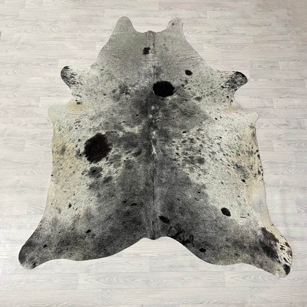Lederstore Koeienhuid zwart wit creme SP 230x190cm M/L