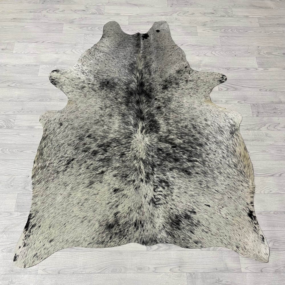 Lederstore Koeienhuid bruin zwart creme SP 165x130cm S