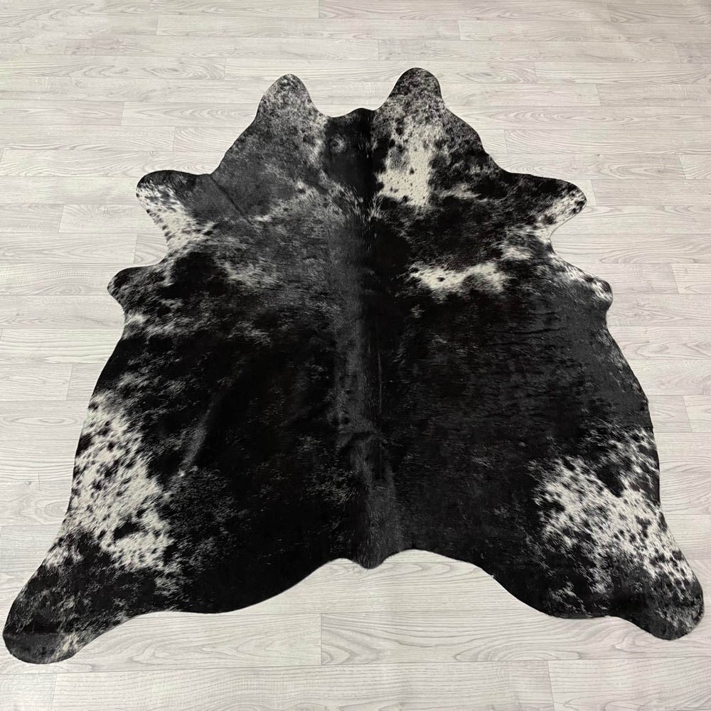 Lederstore Koeienhuid zwart wit SP 170x145cm S