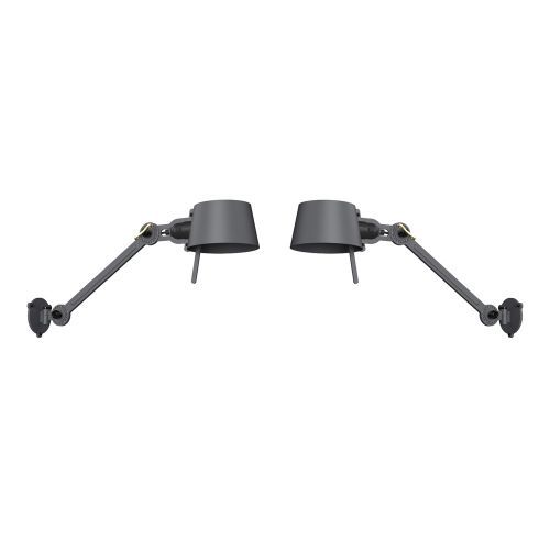 Tonone Bolt Bed Sidefit met stekker Wandlamp Set van 2 - Donkergrijs