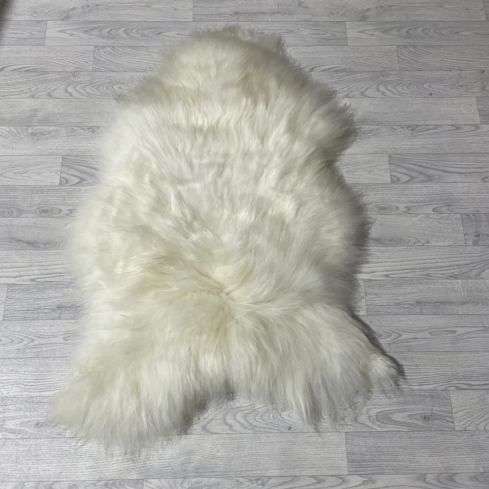 Lederstore IJslander schapenvacht wit 120x75cm L