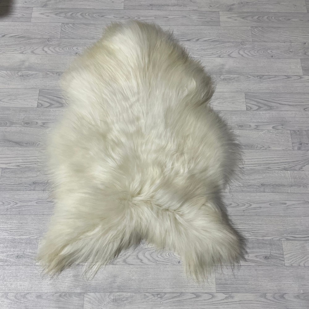 Lederstore IJslander schapenvacht wit 110x70cm M