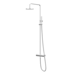 Ivy Concord Regendoucheset - opbouw - 20cm medium hoofddouche - staafmodel handdouche - RVS316 - geborsteld CSC1IXAA