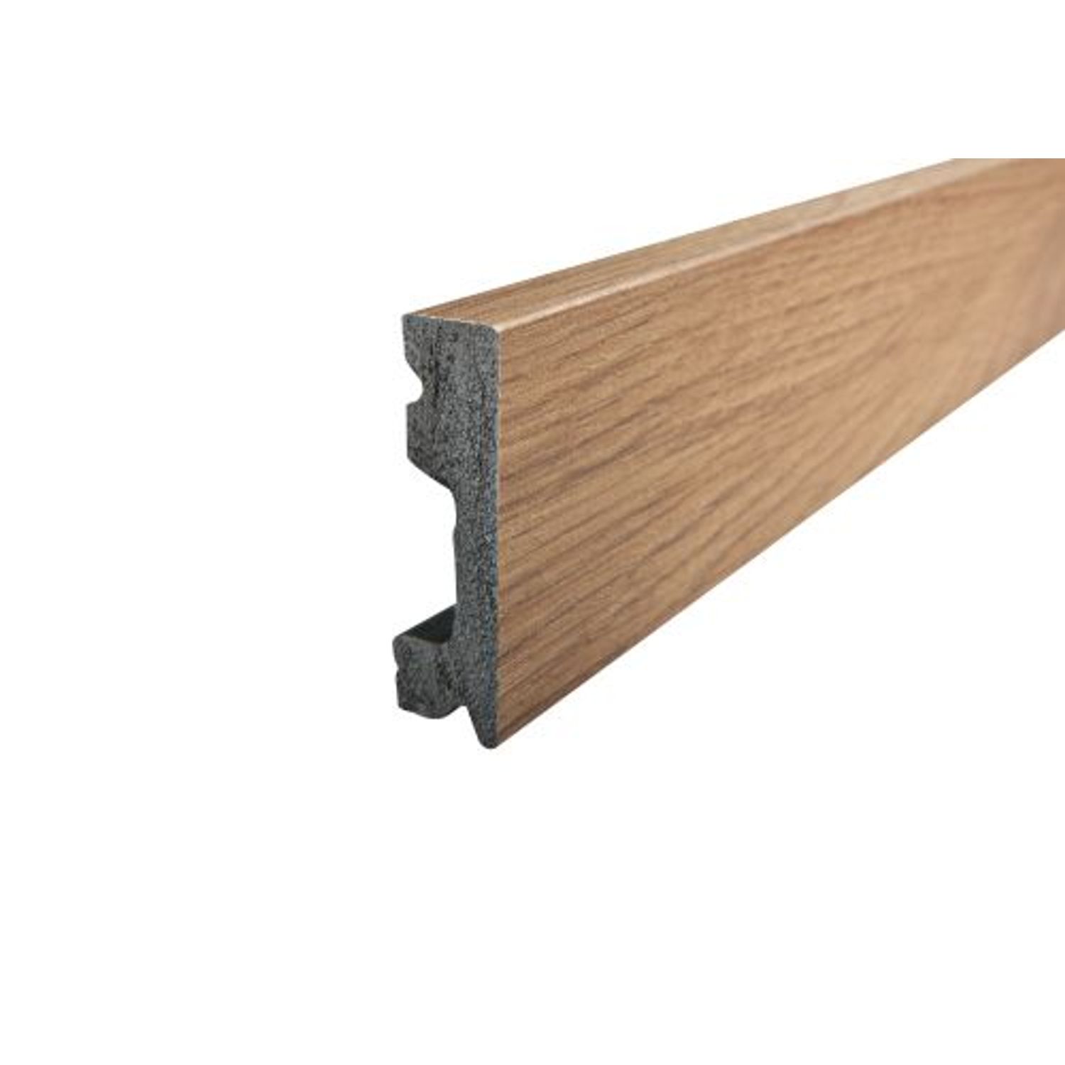 Maclean Products Mac Lean Hoge Plint Tenerife - Kunststof - 200cm - 15x50mm