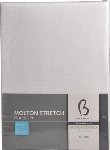 Bonnanotte Molton hoeslaken 70x200