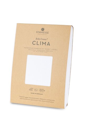 Bella Donna Clima Moltonhoeslaken Wit 90x190