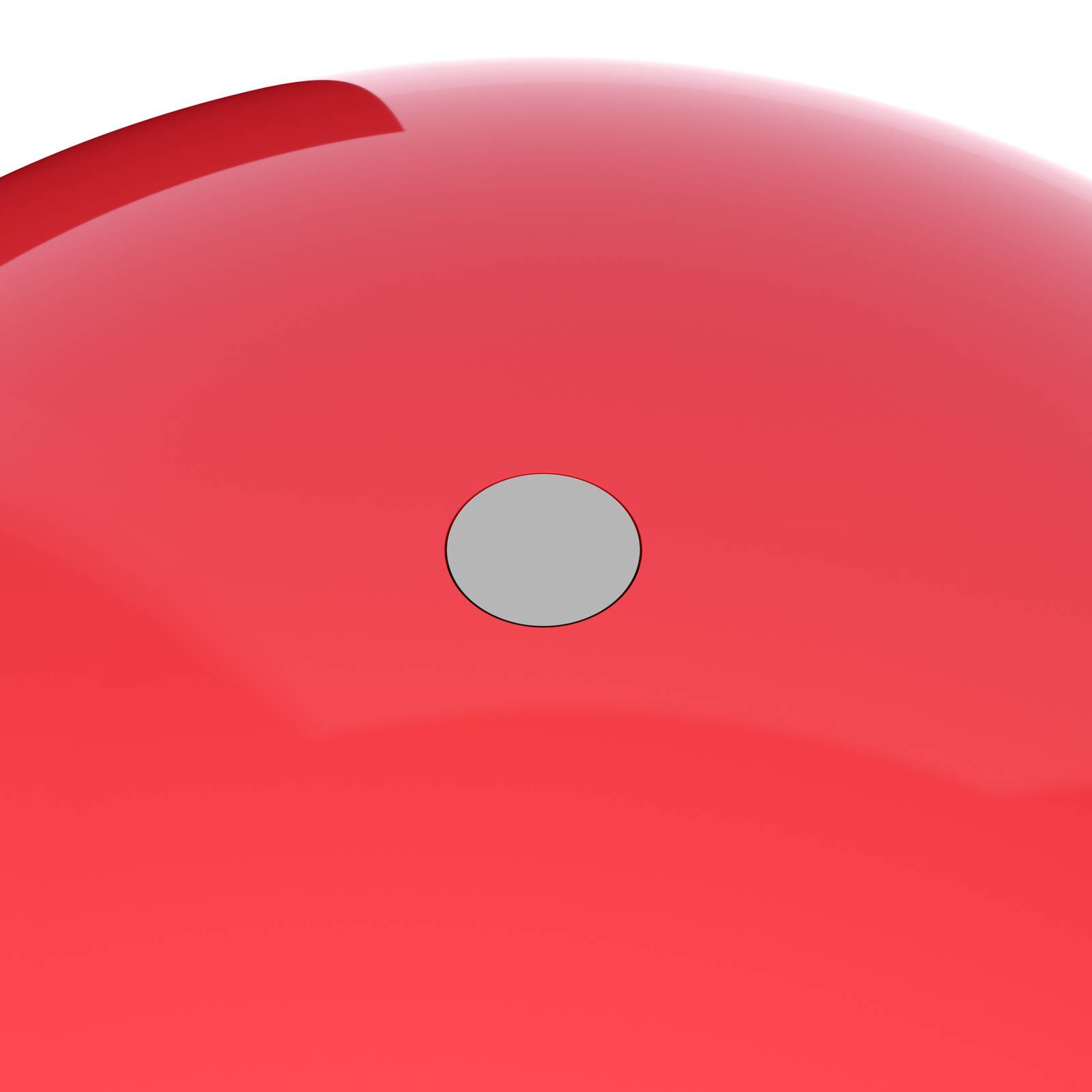 Verpan LED tafellamp WIRE, rood, hoogte 25 cm, IP44