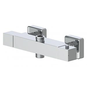 Sch&uuml;tte Thermostatische Mengkraan Chroom– Vervangend model voor  douchesysteem Sumba