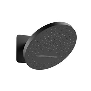 Boss & Wessing Hoofddouche BWS Sensa 32 cm met Inbouwbox Mat Zwart PVD Tropical Rain