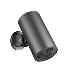 Boss & Wessing Hoofddouche BWS Sensa Cilinder Muurmontage Gunmetal PVD