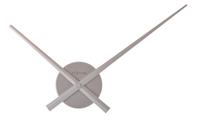 Nextime NE-3074ZI Wandklok Dia. 48 Cm X 3 Cm, Aluminium, Zilver,...