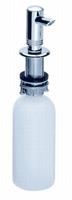 Universeel zeepdispenser 300 ml voor bladmontage chroom