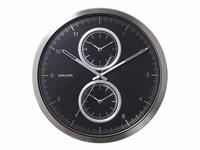 Karlsson Multiple Time Wandklok 50 cm - Zwart