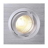 SLV inbouwspot New Tria 1 GU10, aluminium