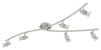 Eglo Verlichting Ledspots opbouw Magnum rvs  92645