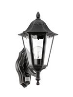 Eglo Buitenverlichting wandlamp Navedo zwart/zilver