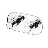 Geesa Nemox haak dubbel 34mm chroom 91651502
