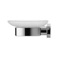 Duravit D-Code Seifenschale, chrom Seifenschale links, matt, 009917