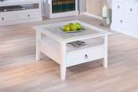 Interlinksas Salontafel Provence - wit - 45x75x75 cm
