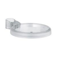 Seifenschale für Brausestangen d 22 und 25 mm, matt transparent 27206000 4005176845444 - Grohe