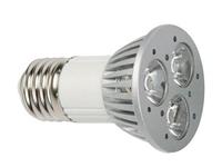 Velleman 3 x 1W LEDLAMP - WARM WIT (2700K) - 230V - E27 - 45°