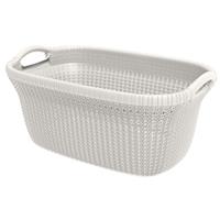 wasmand Knit 40L oasis white