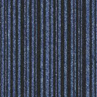 Magiccarpets Tapijttegel CUBA LINES donkerblauw