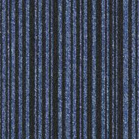 Magiccarpets Tapijttegel CUBA LINES donkerblauw