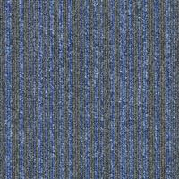 Magiccarpets Tapijttegel CUBA LINES lichtblauw