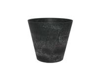 Artstone Claire pot black 27 cm