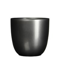 Micadecorations Bloempot Pot rond es/24 tusca 25 x 28 cm antraciet Mica