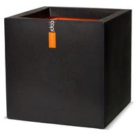 Capi Pot vierkant II 30x30x30 zwart