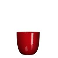 Micadecorations Bloempot Pot rond es/13 tusca 14 x 14.5 cm d.rood Mica