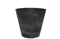 Artstone Claire pot black 33 cm