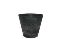 Artstone Claire pot black 22 cm