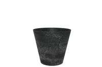 Artstone Claire Pot black