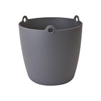 Elho Bloempot Brussels hangschaal 18 cm antraciet 