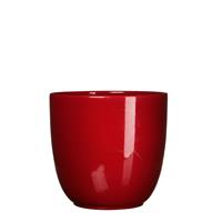 Micadecorations Bloempot Pot rond es/19 tusca 20 x 22.5 cm d.rood Mica